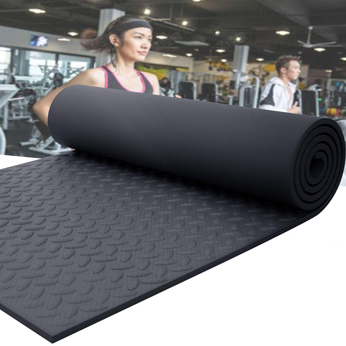 Esterilla antivibración eliptica fitness