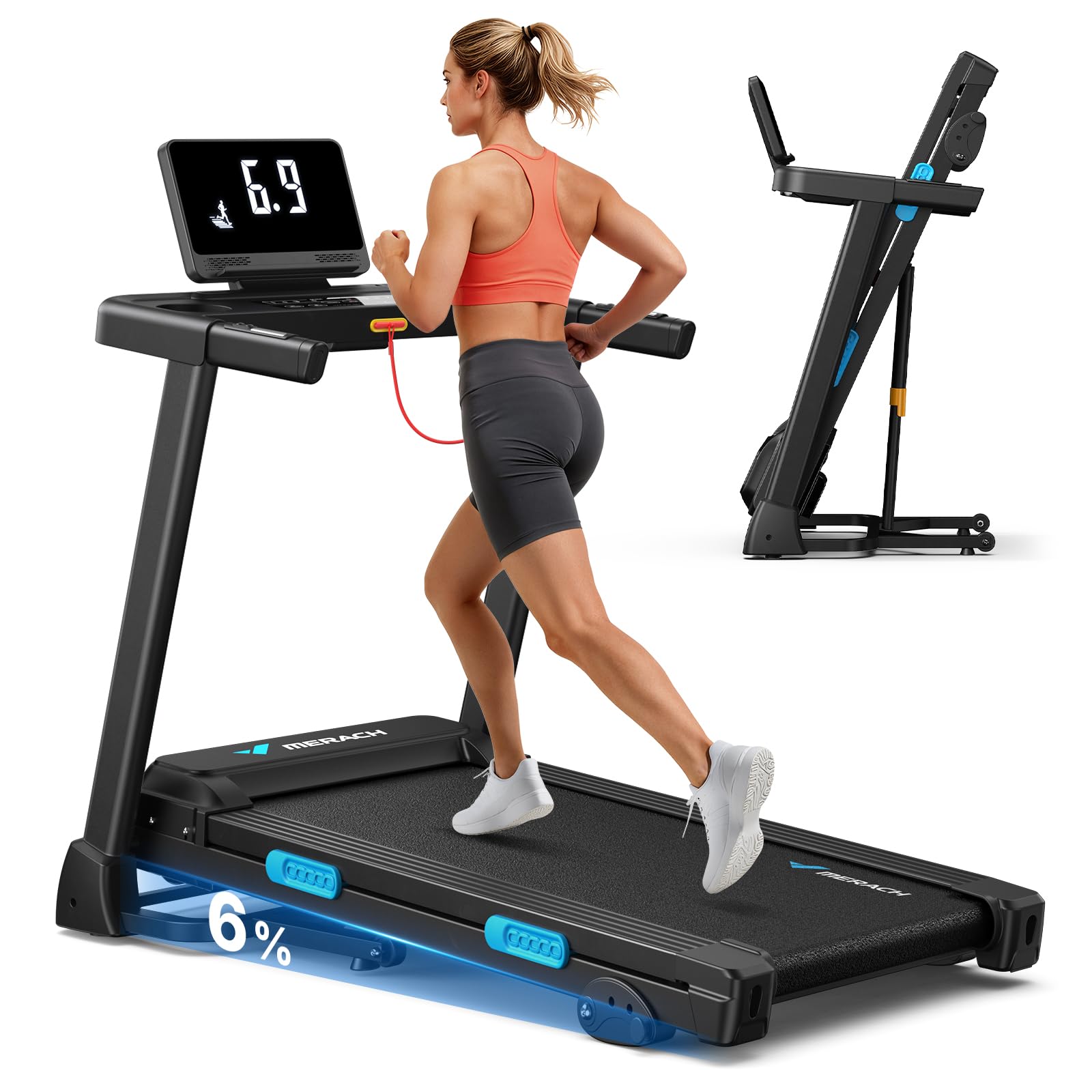 SportPlus SP-EK-001 elíptica plegable compacta para casa 2026
